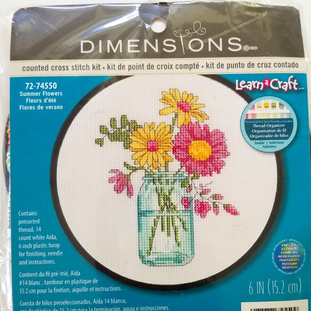 Embroidery Flower Kit